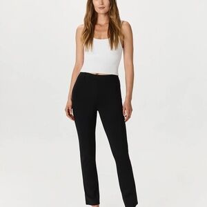 Quince Black Straight Leg Women's Pants-tall